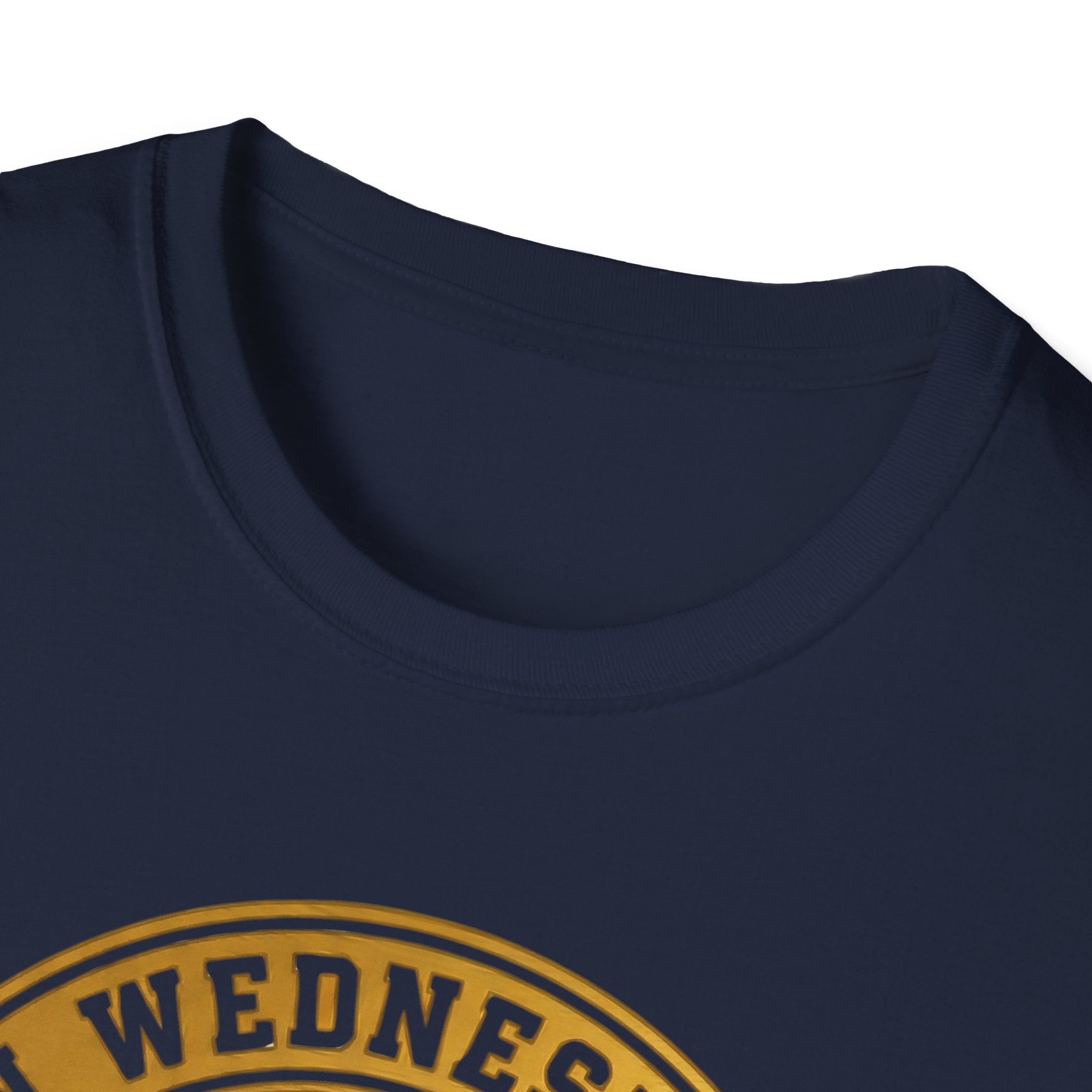 On Wednesdays We Wear Scrubs Emblem T-Shirt