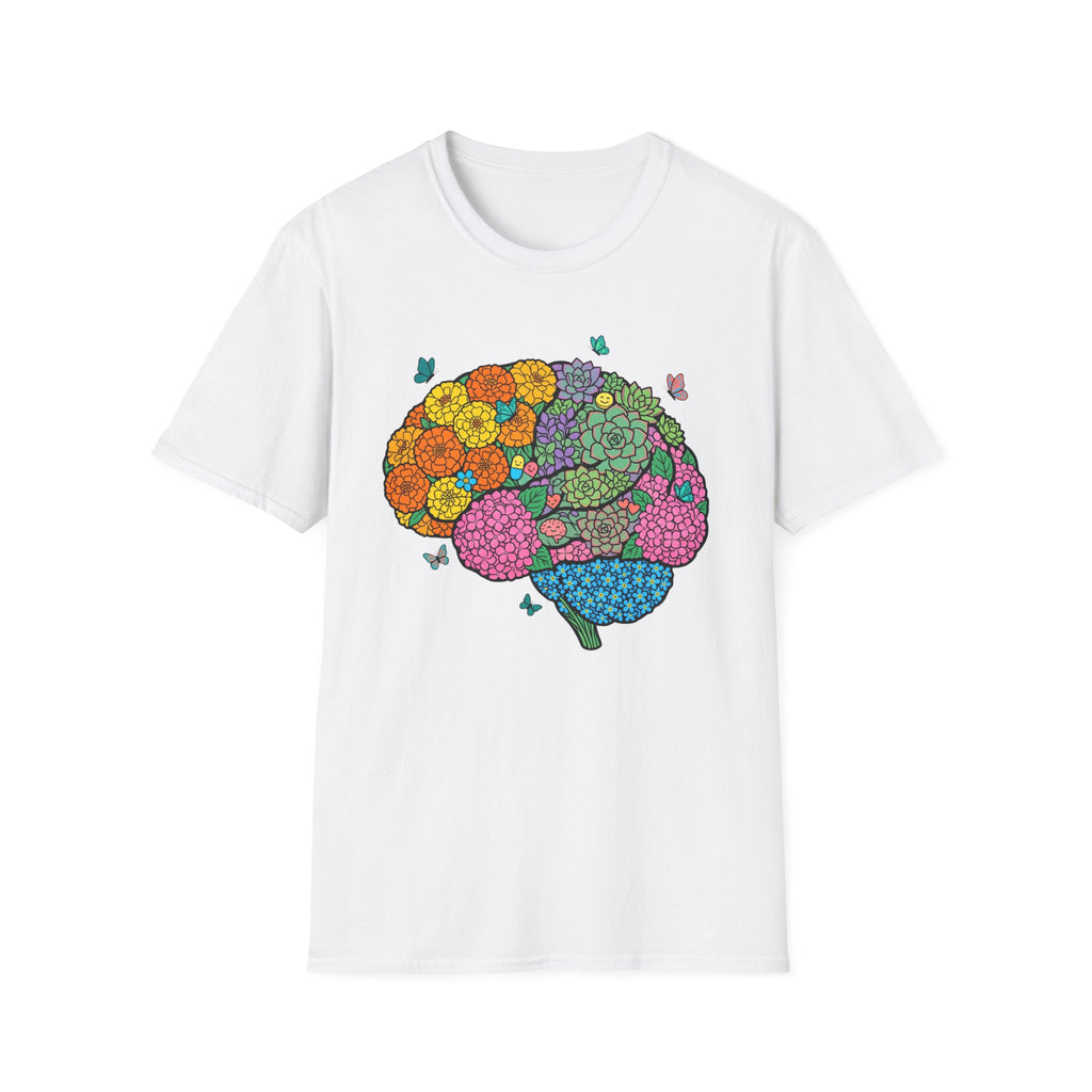 Floral Brain T-Shirt