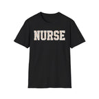 Varsity Floral Nurse T-Shirt