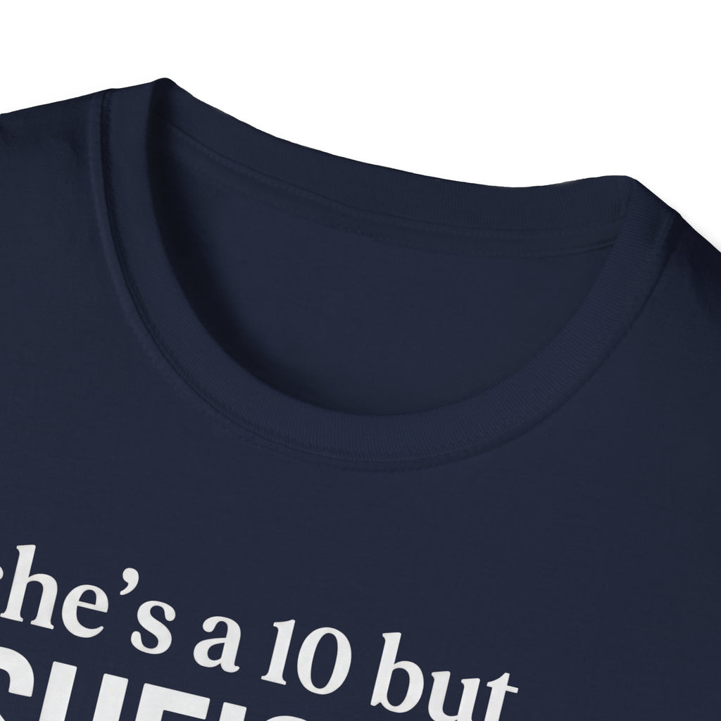 She's a 10 Emergency Nurse Heart Light T-Shirt