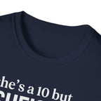 She's a 10 Emergency Nurse Heart Light T-Shirt