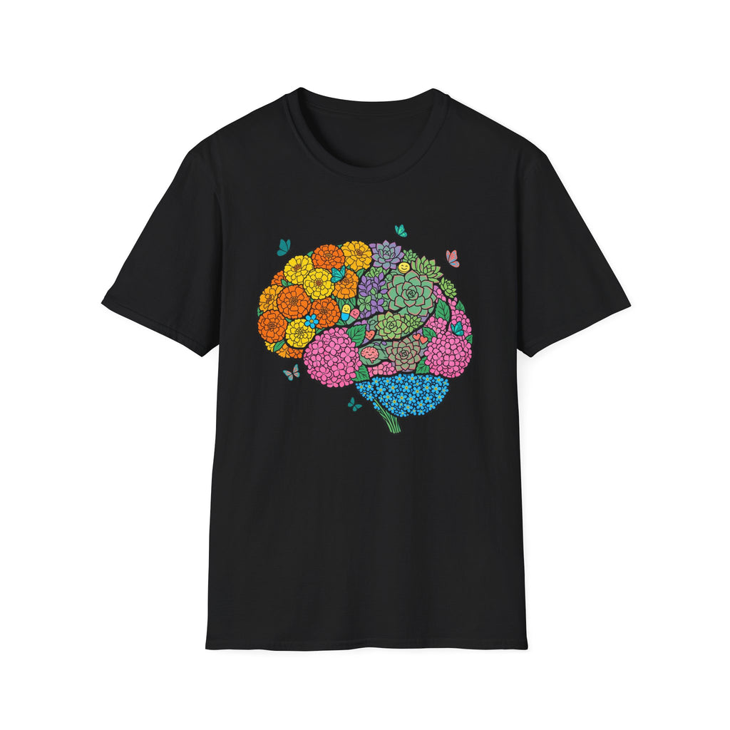 Floral Brain T-Shirt
