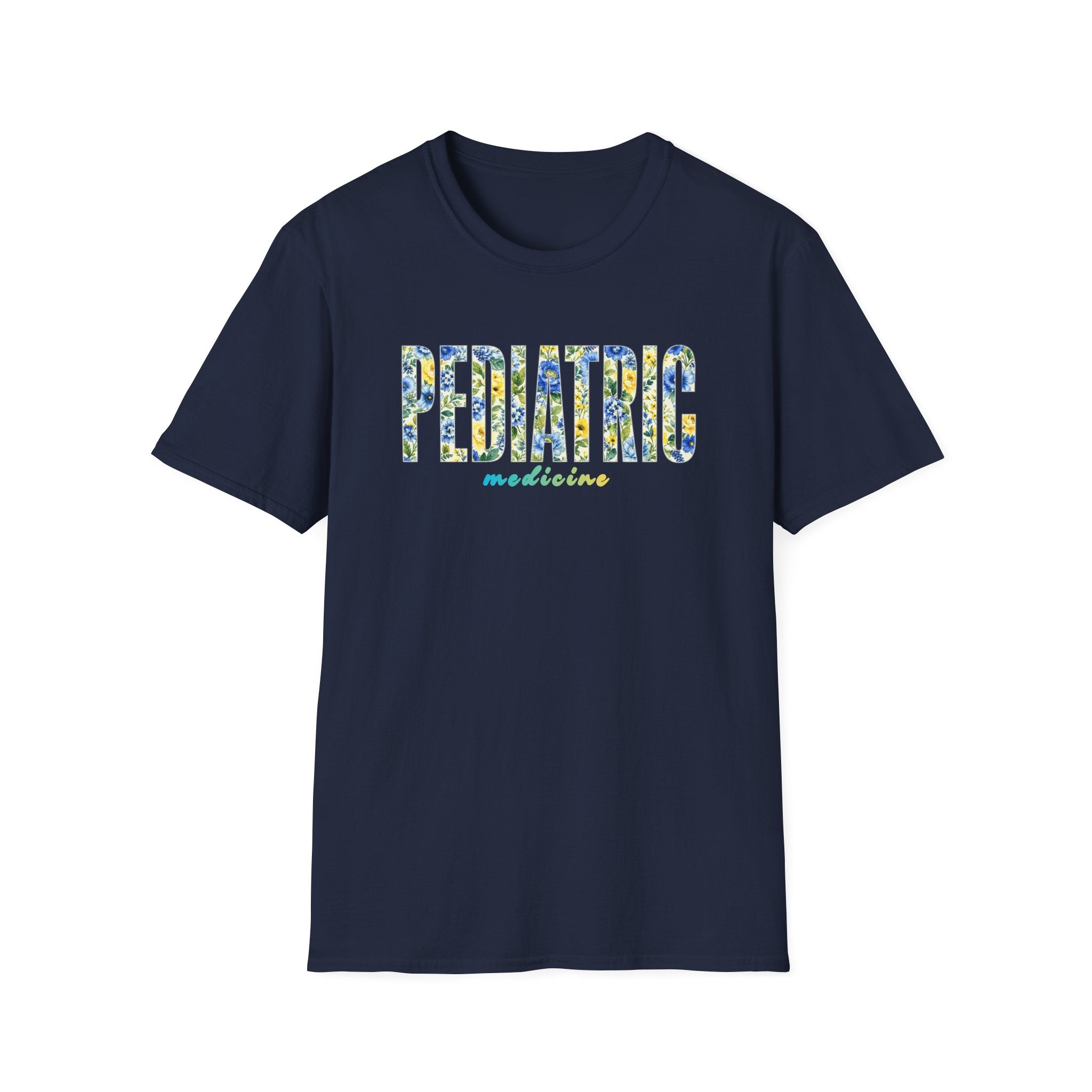 Pediatric Medicine Floral T-Shirt