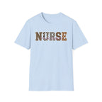 Animal Print Varsity Nurse T-Shirt