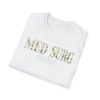 Med Surg Nurse Floral T-Shirt