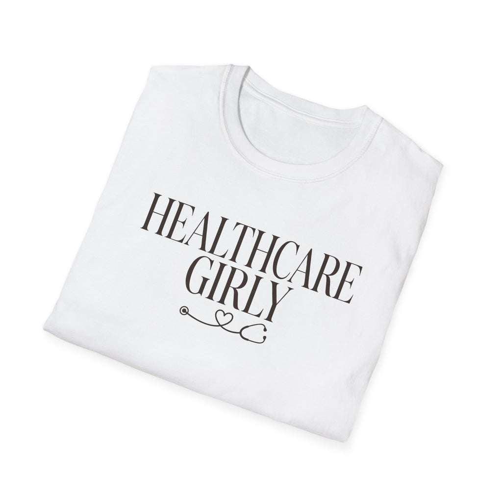 Healthcare Girly Stethoscope T-Shirt
