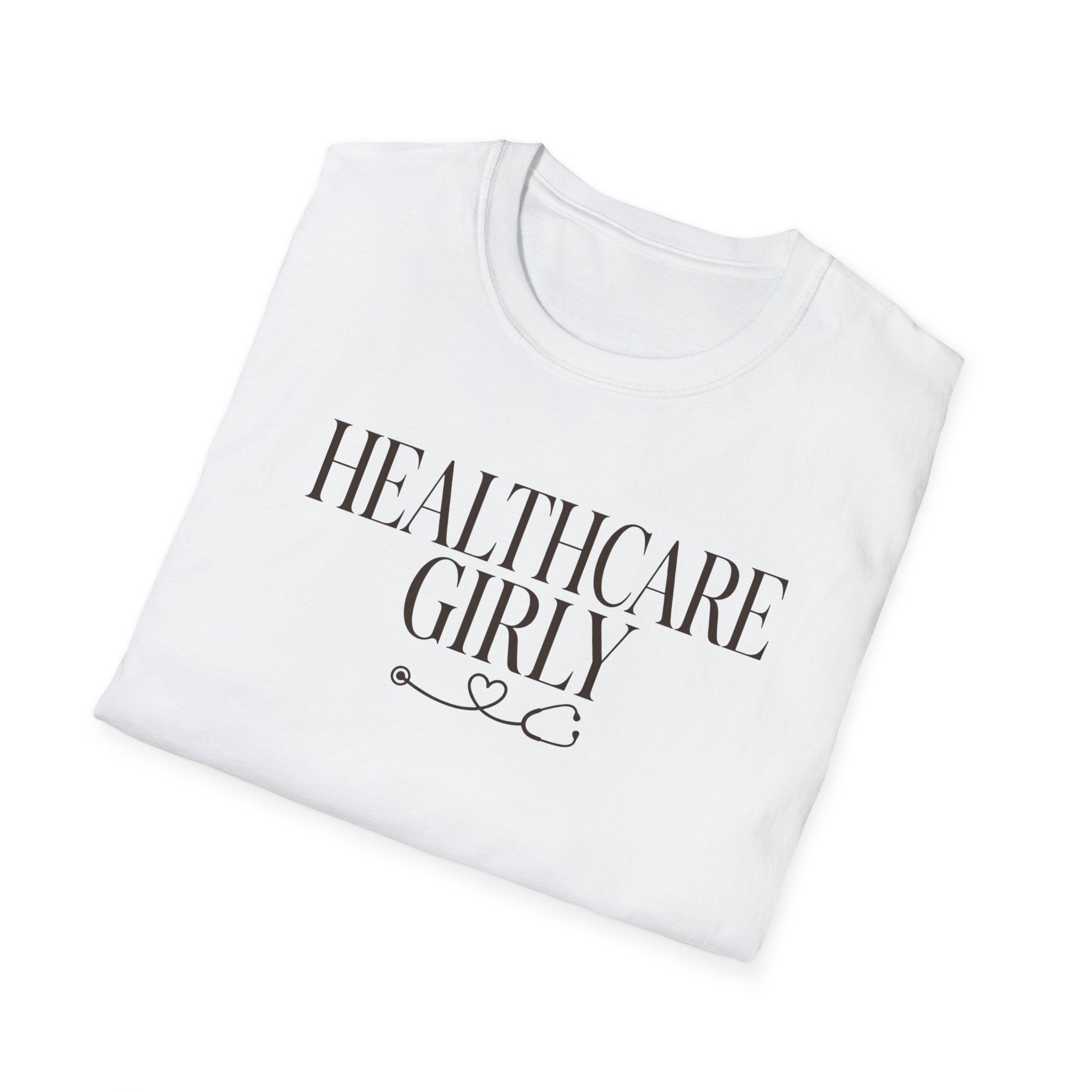 Healthcare Girly Stethoscope T-Shirt