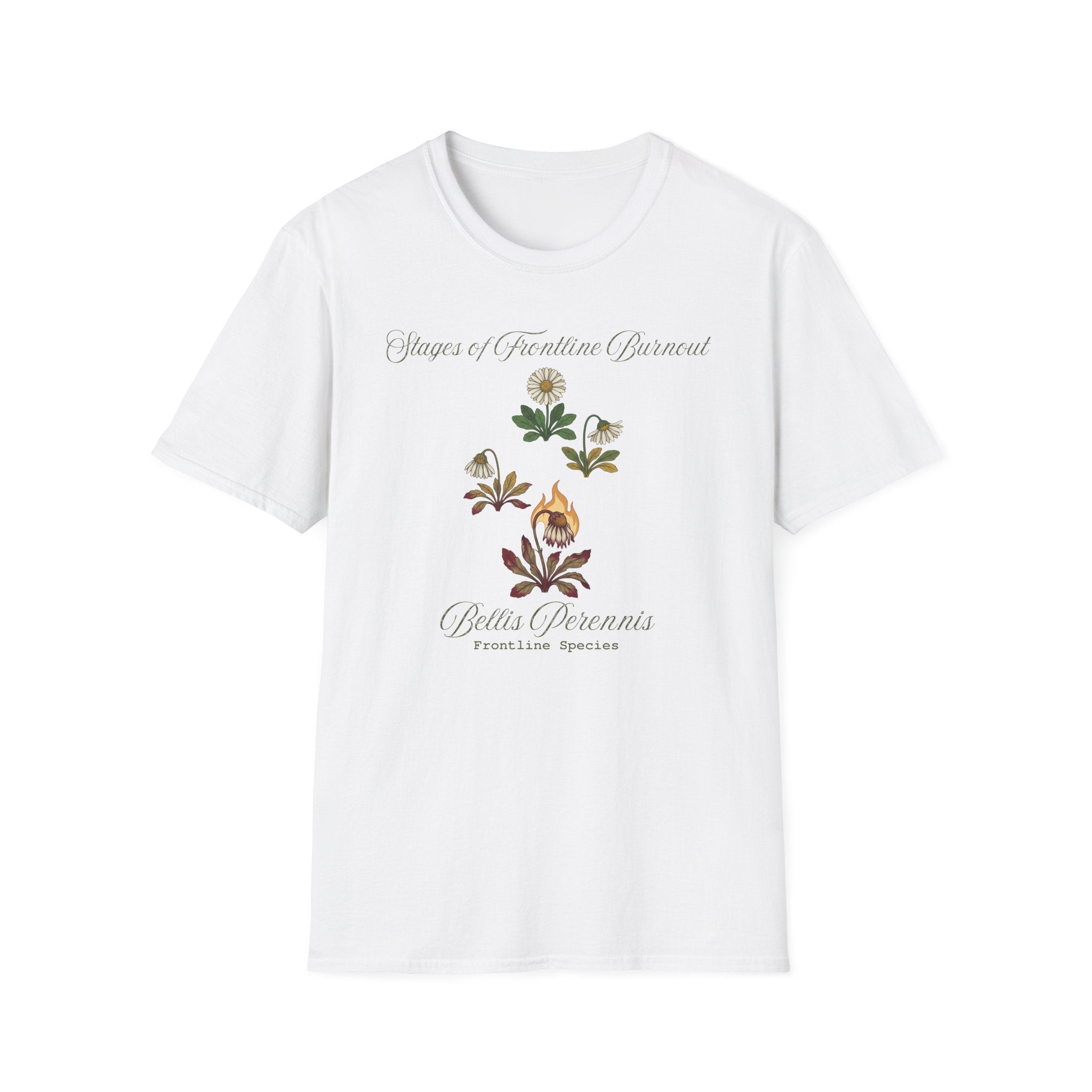 Stages of Daisy Burnout T-Shirt
