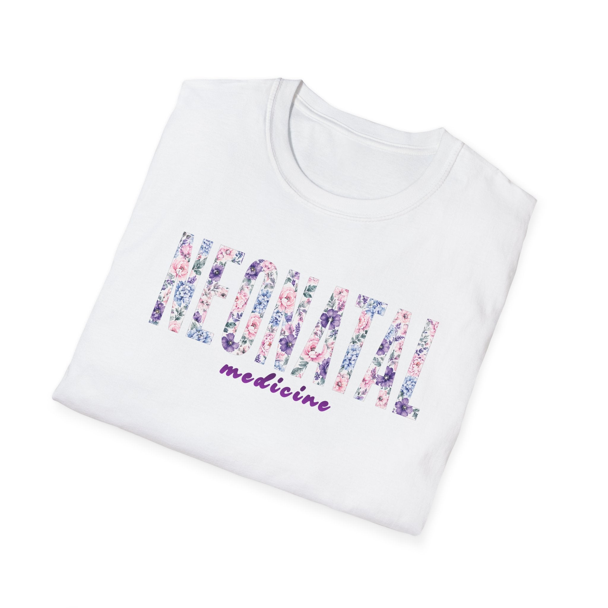 Neonatal Medicine Floral T-Shirt