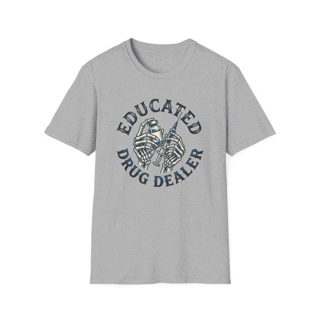 Educated Drug Dealer Skeletal Hands T-Shirt