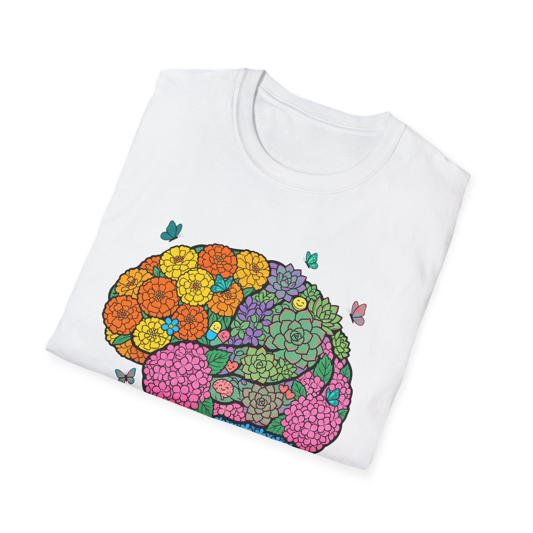 Floral Brain T-Shirt
