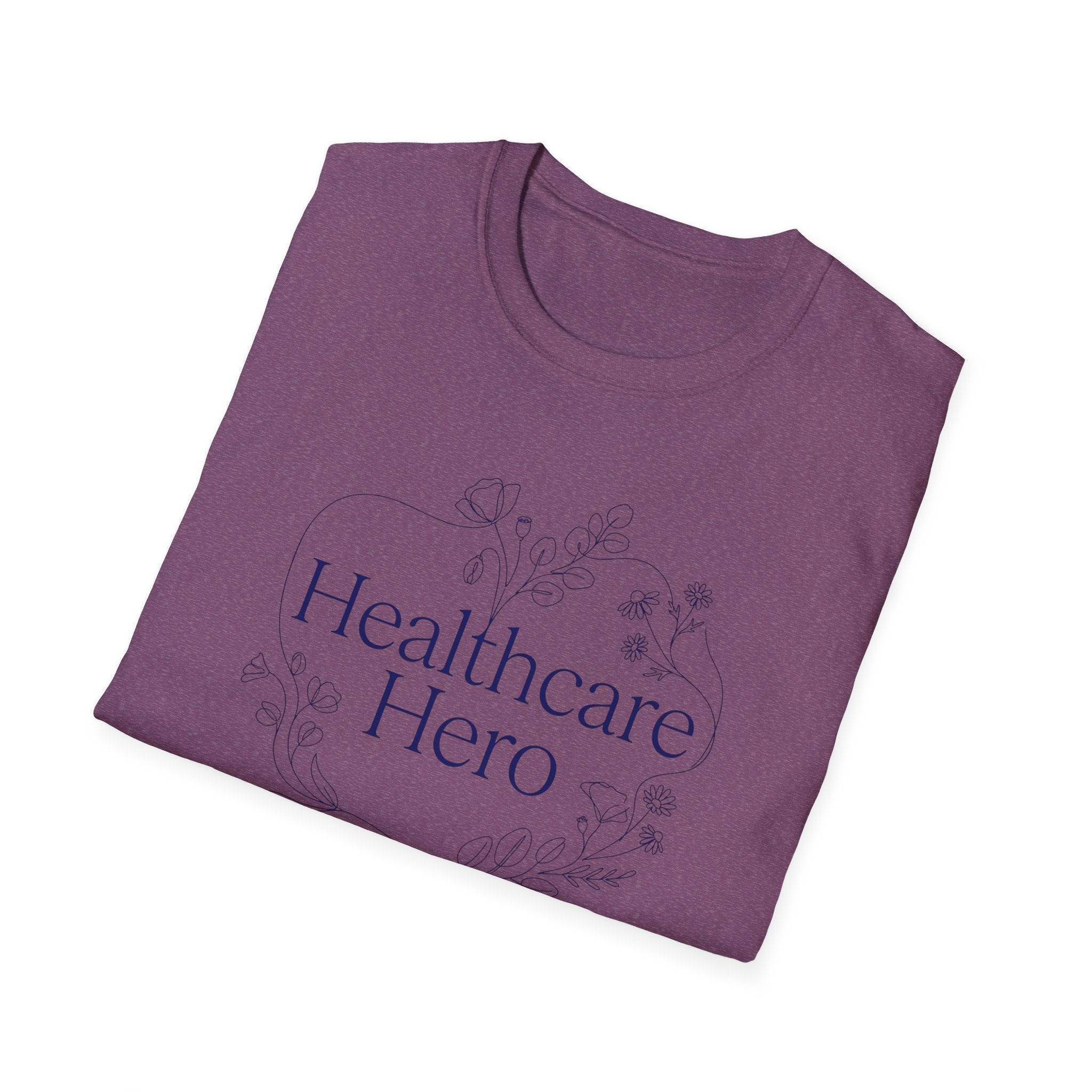 Healthcare Hero Floral T-Shirt