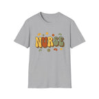 Groovy Bubble Letter Nurse T-Shirt