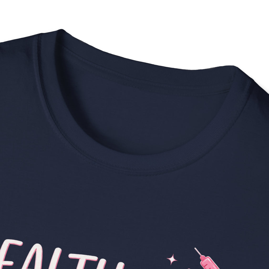 Pink Healthcare Girly T-Shirt