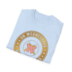 On Wednesdays We Wear Scrubs Emblem T-Shirt