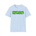 Neon Green Graffiti Nurse T-Shirt