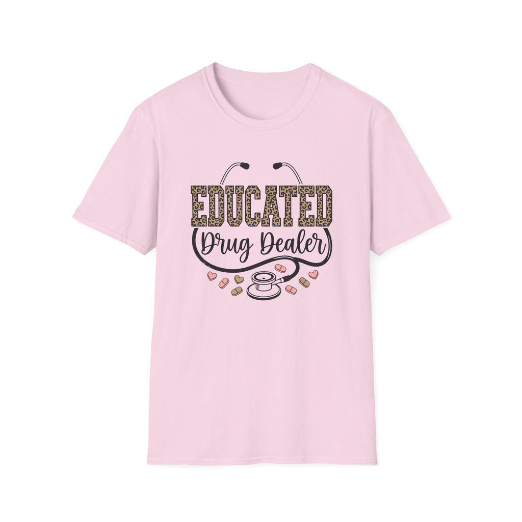 Educated Drug Dealer Animal Print T-Shirt