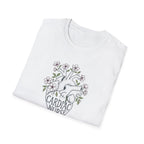 Cardiac Nurse floral Heart T-Shirt