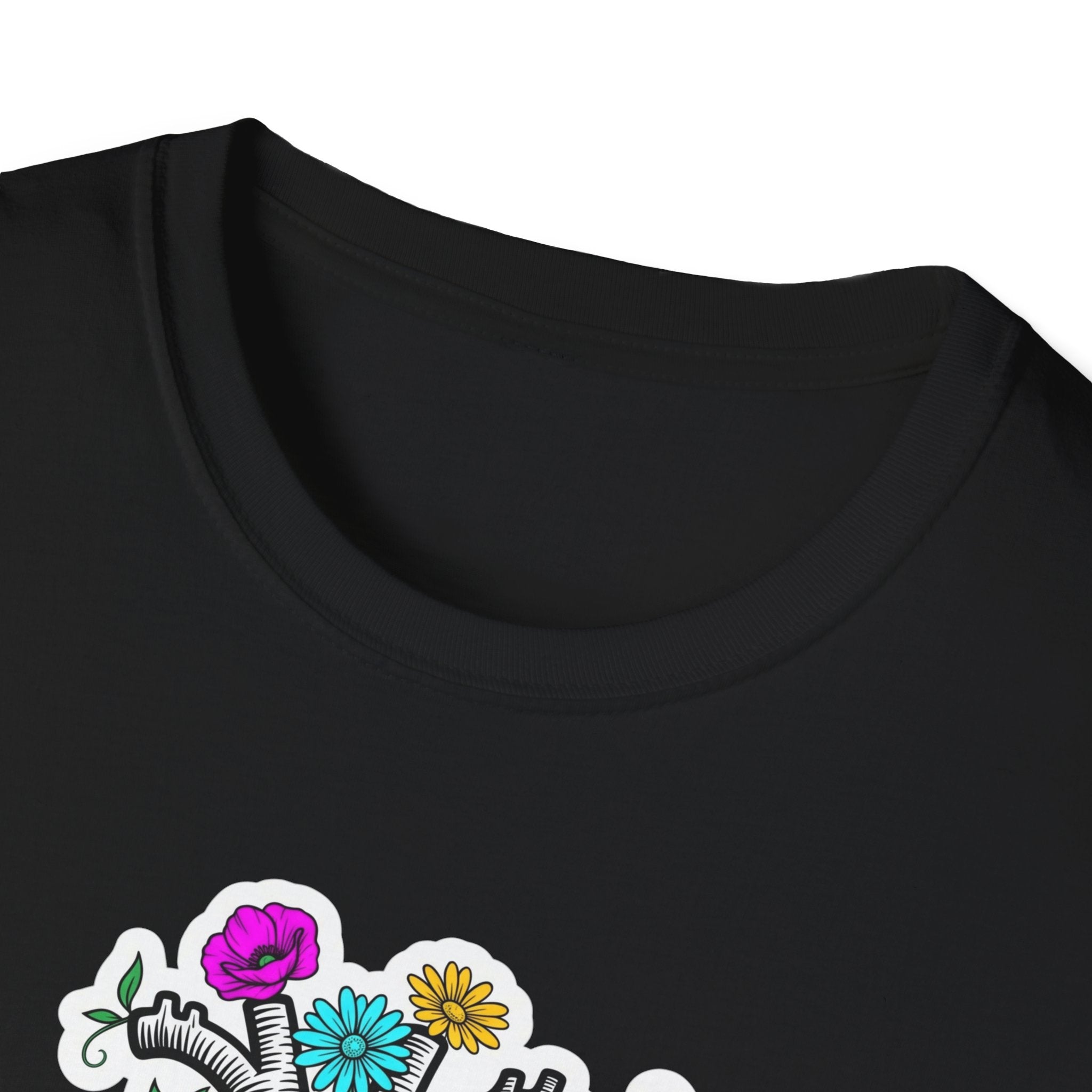 Bright Floral Heart T-Shirt
