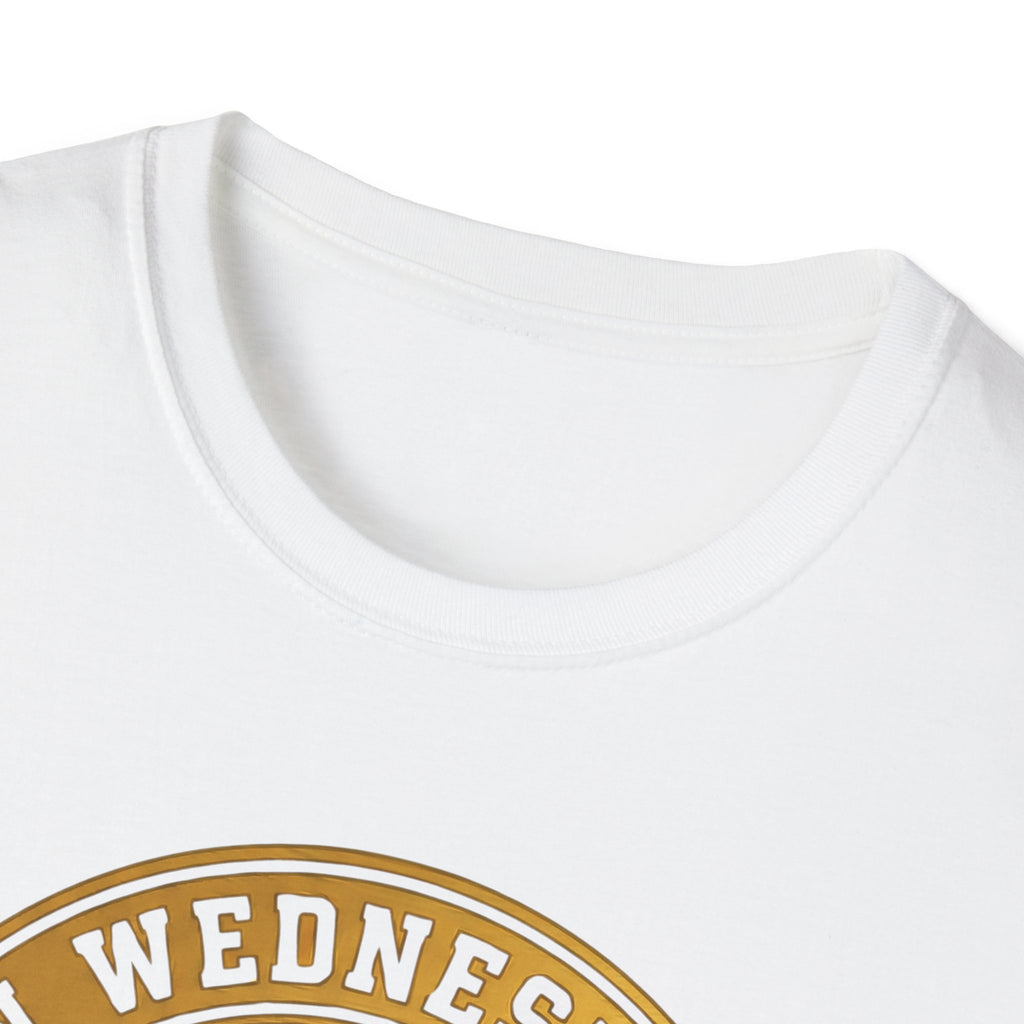On Wednesdays We Wear Scrubs Emblem T-Shirt