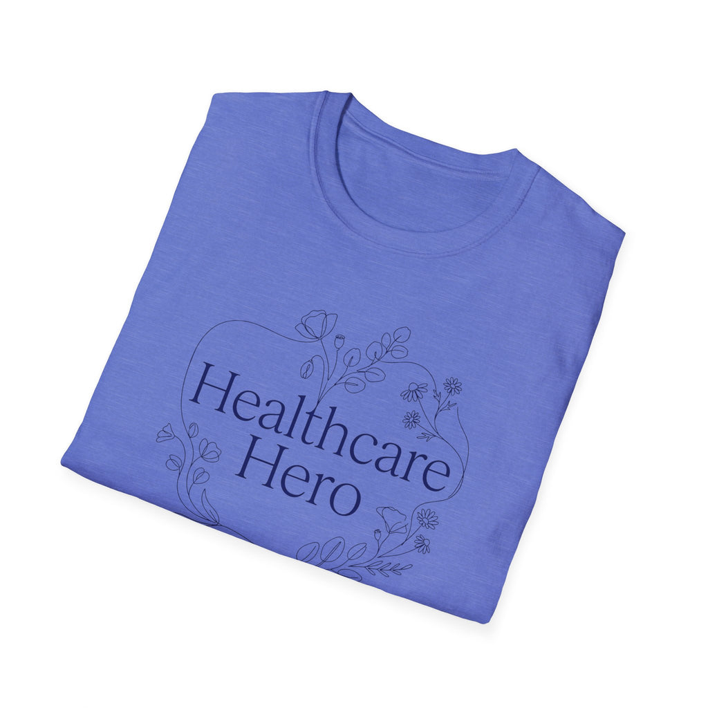 Healthcare Hero Floral T-Shirt