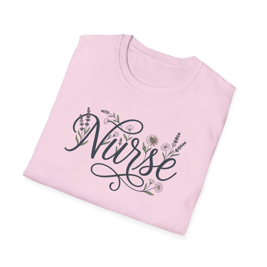 Cursive Nurse T-Shirt