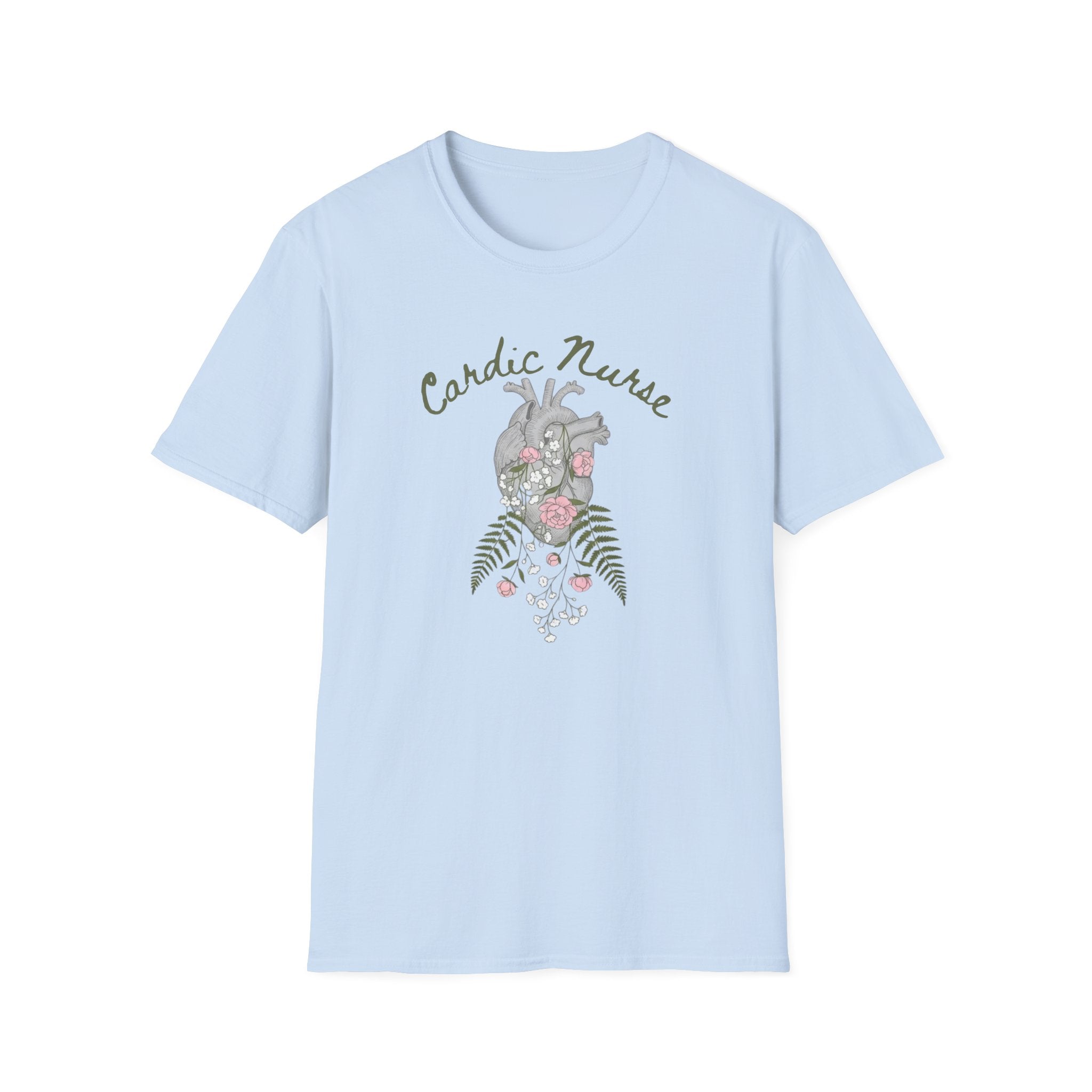 Cardiac Nurse Anatomical Heart 2 T-Shirt