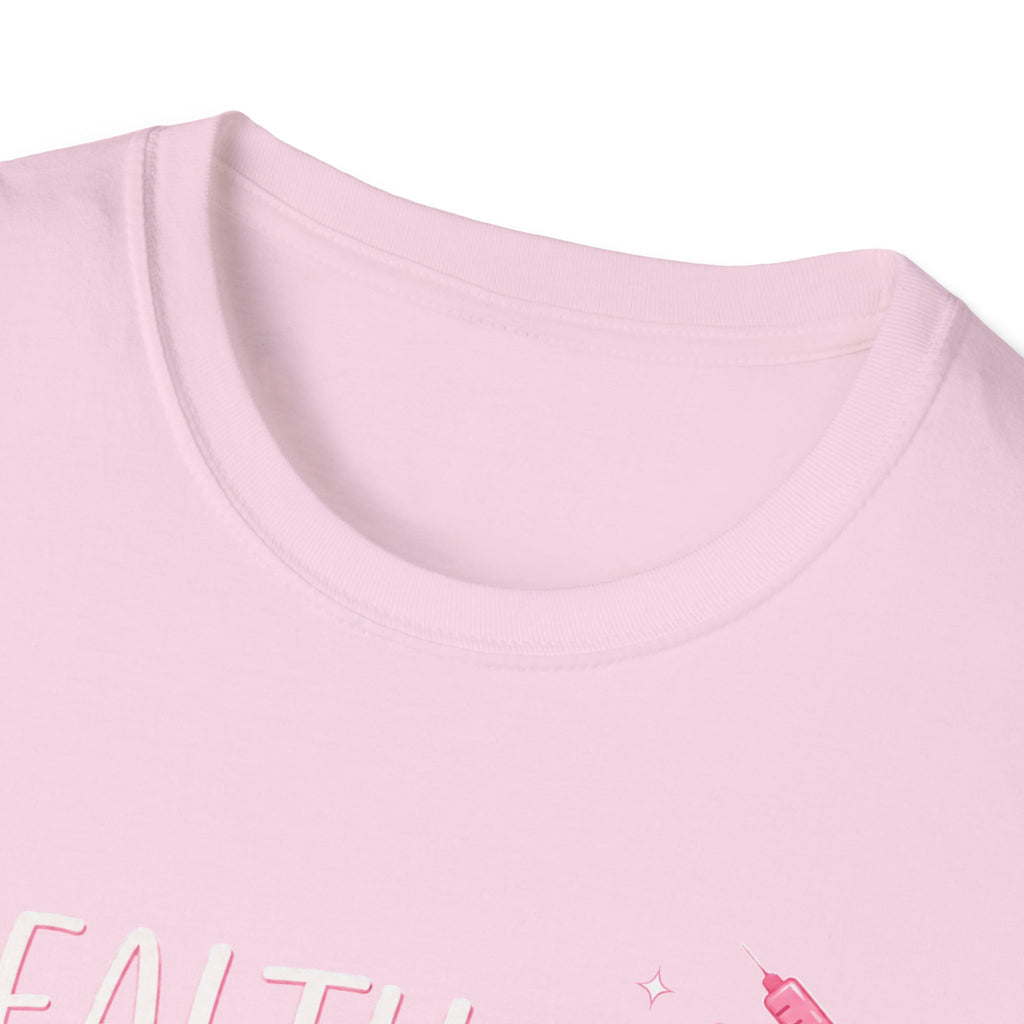 Pink Healthcare Girly T-Shirt