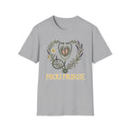 NICU Nurse Floral Stethoscope T-Shirt