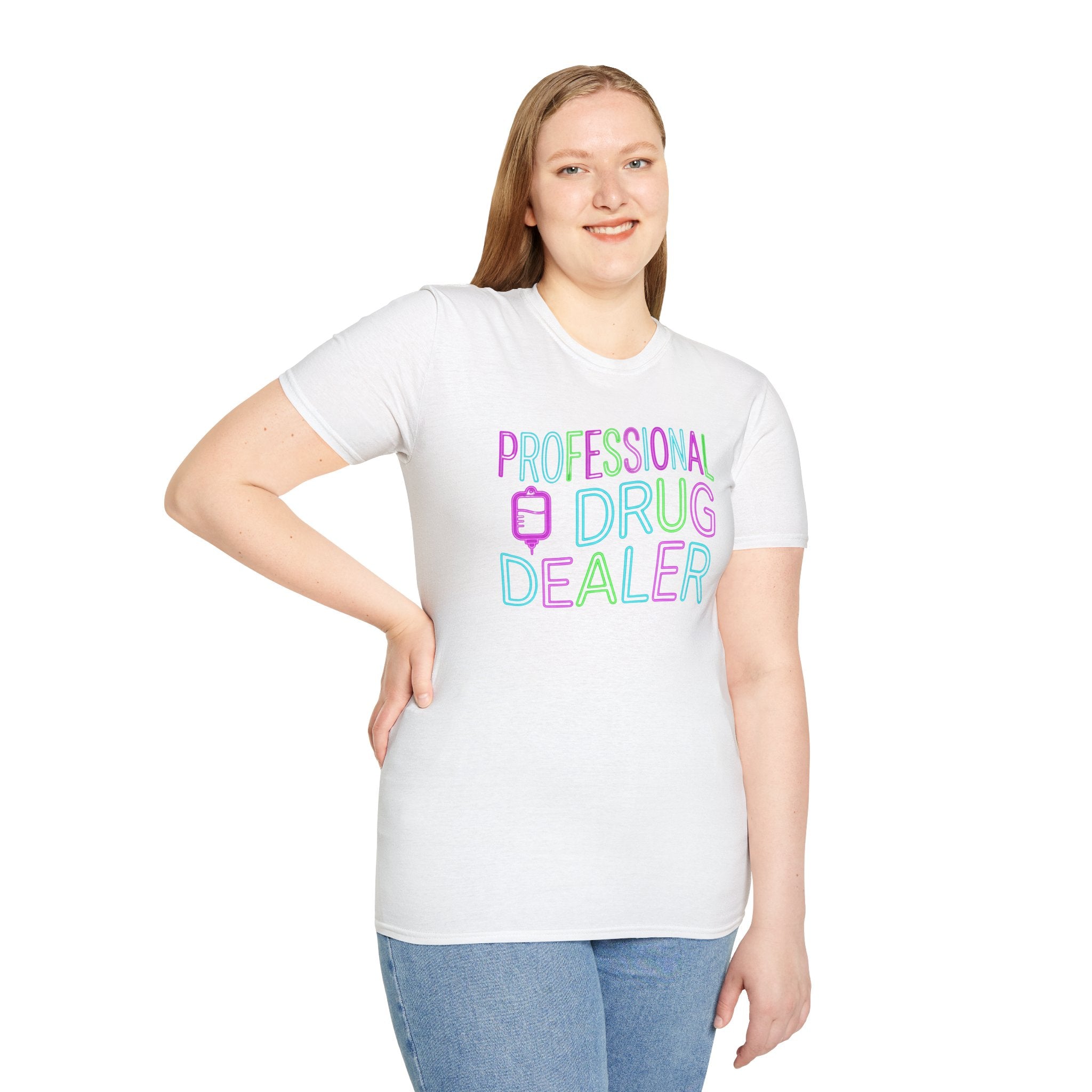 Professional Drug Dealer Neon T-Shirt