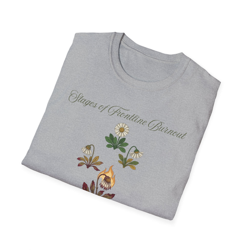 Stages of Daisy Burnout T-Shirt