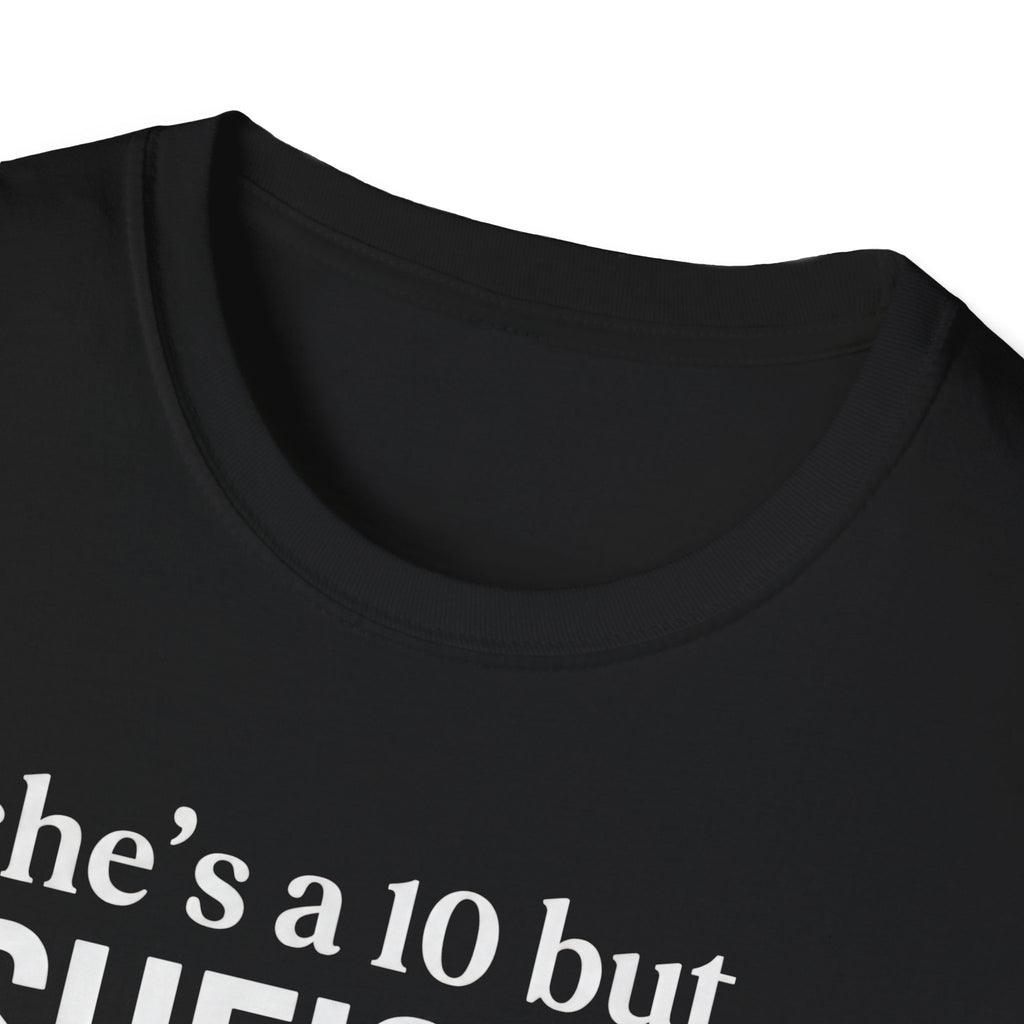 She's a 10 Emergency Nurse Heart Light T-Shirt