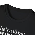 She's a 10 Emergency Nurse Heart Light T-Shirt