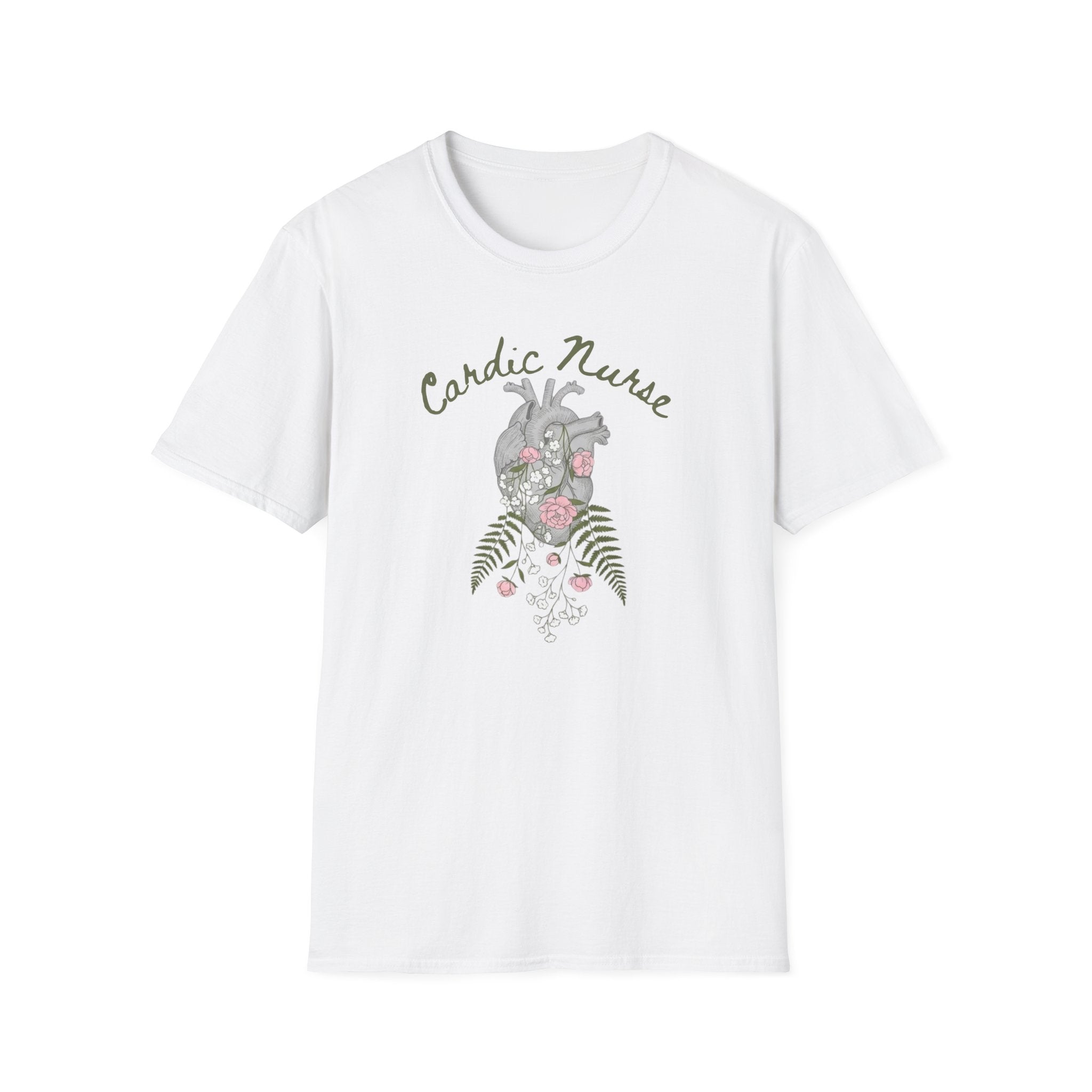 Cardiac Nurse Anatomical Heart 2 T-Shirt