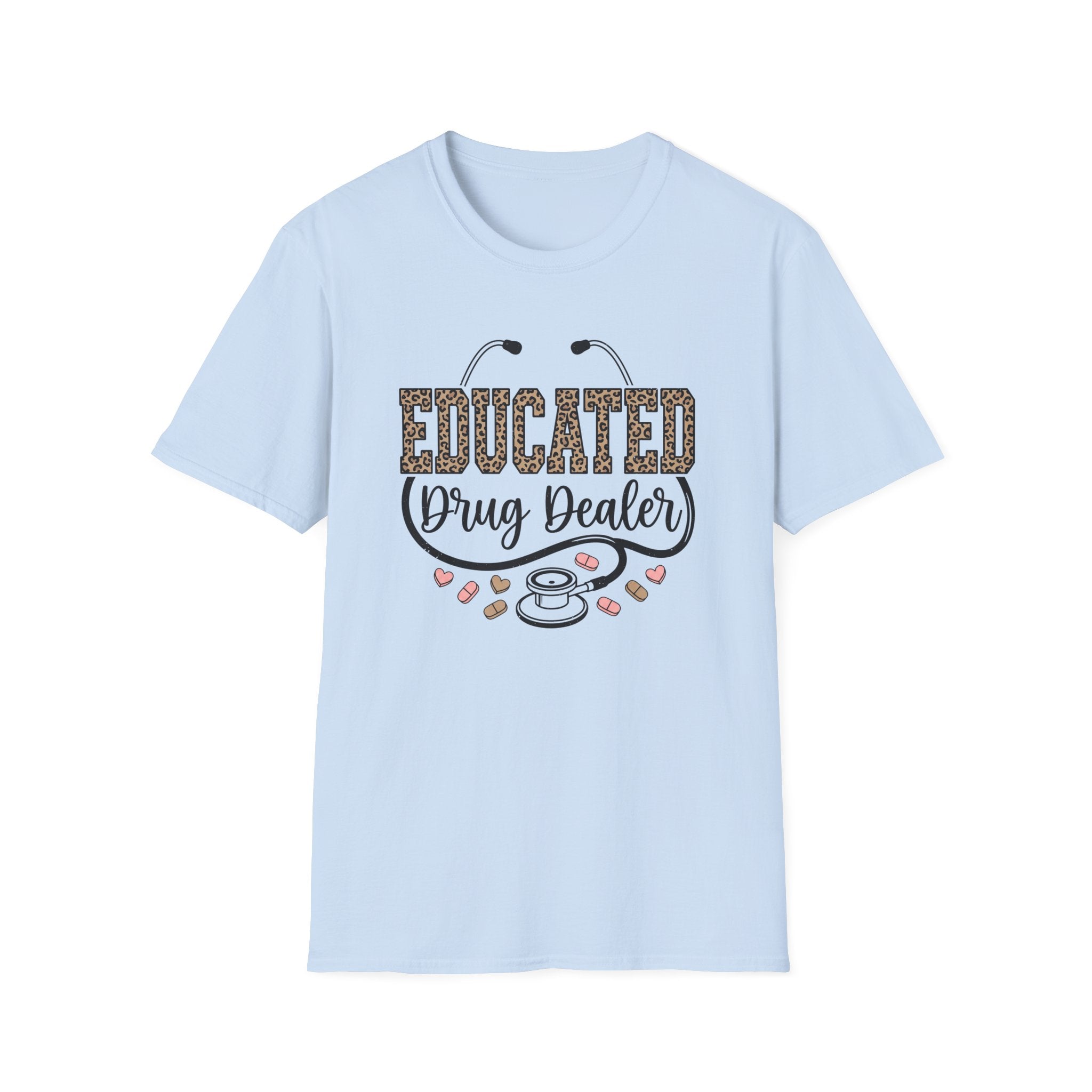 Educated Drug Dealer Animal Print T-Shirt