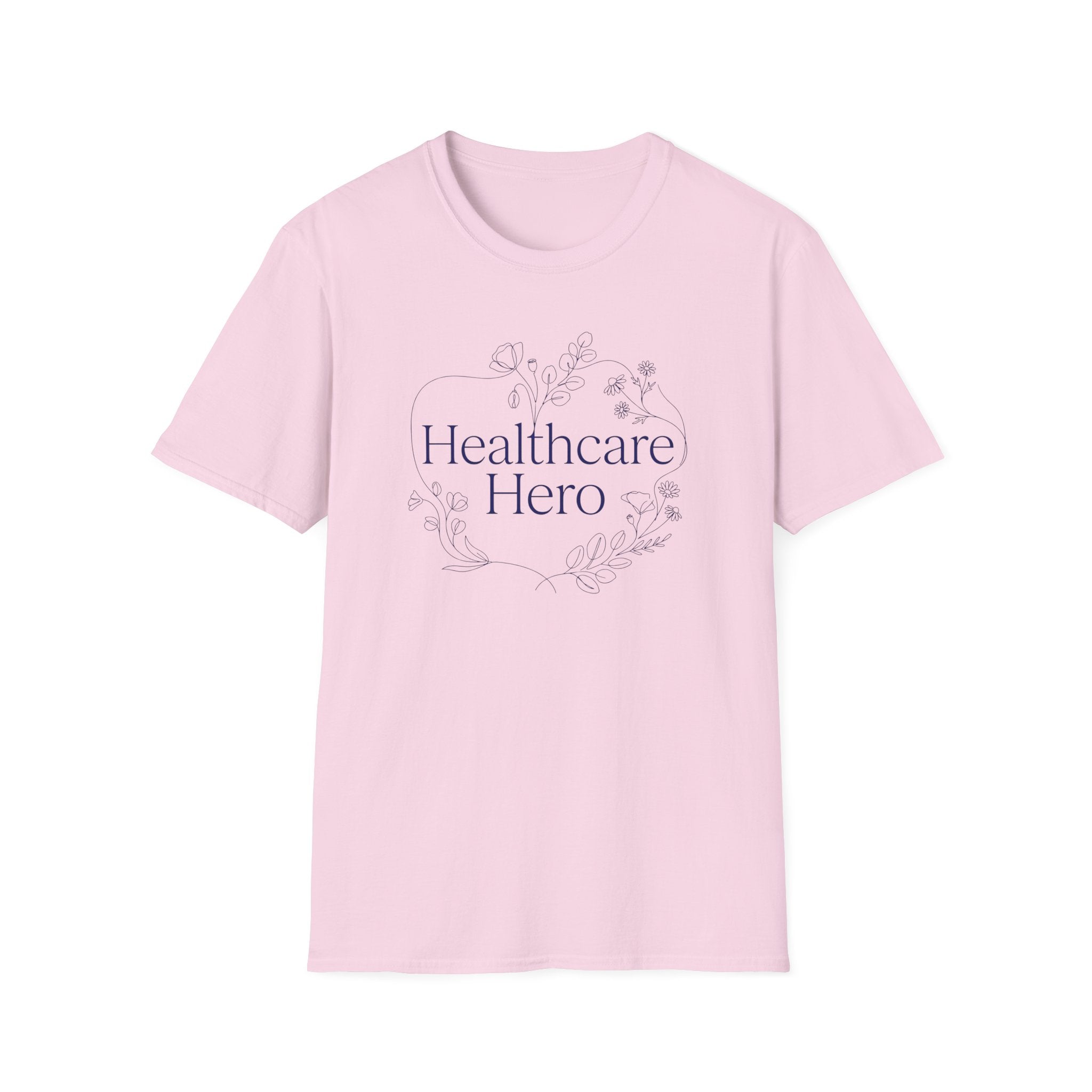 Healthcare Hero Floral T-Shirt