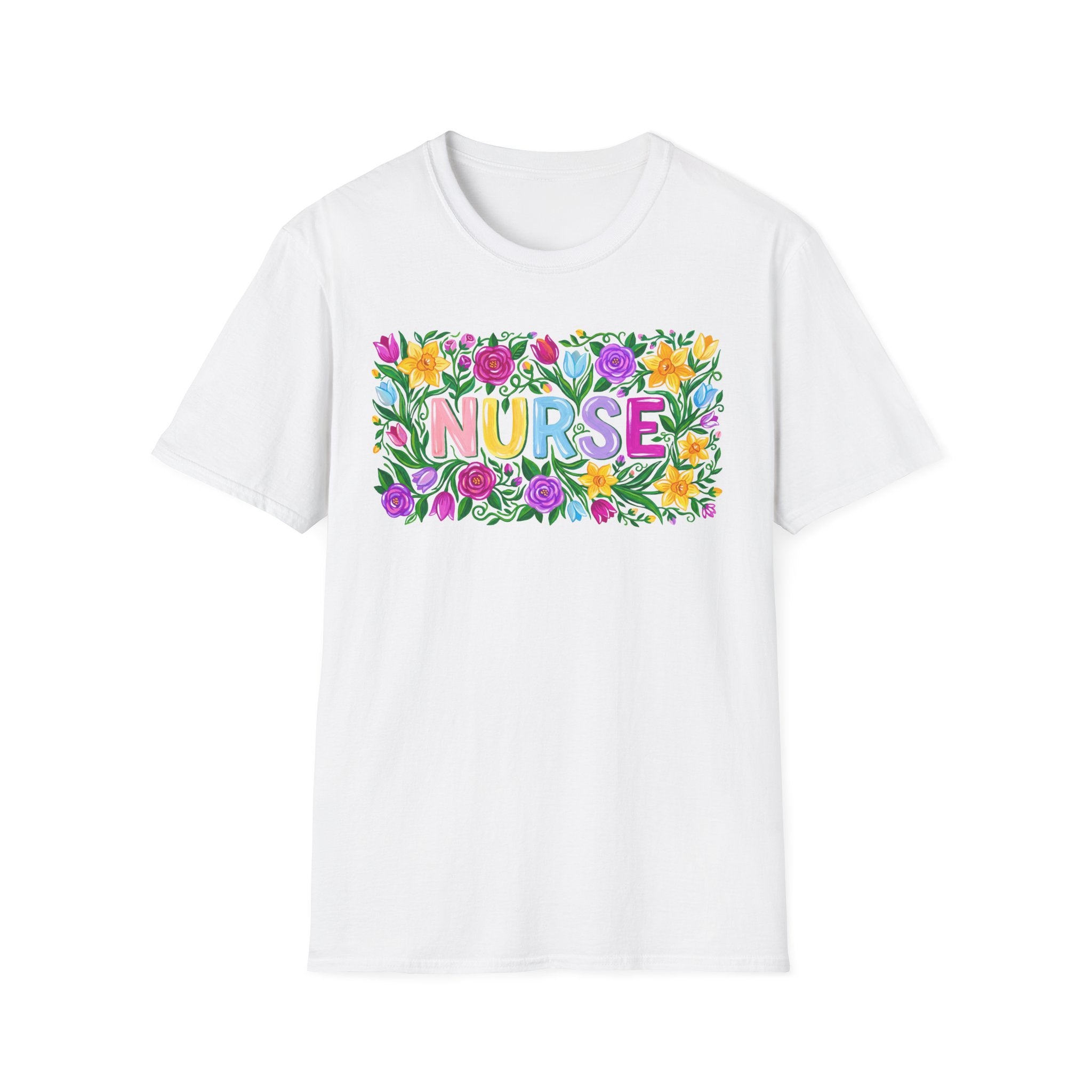 Nurse Flowers T-Shirt