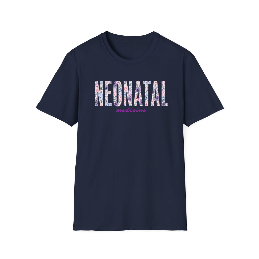 Neonatal Medicine Floral T-Shirt