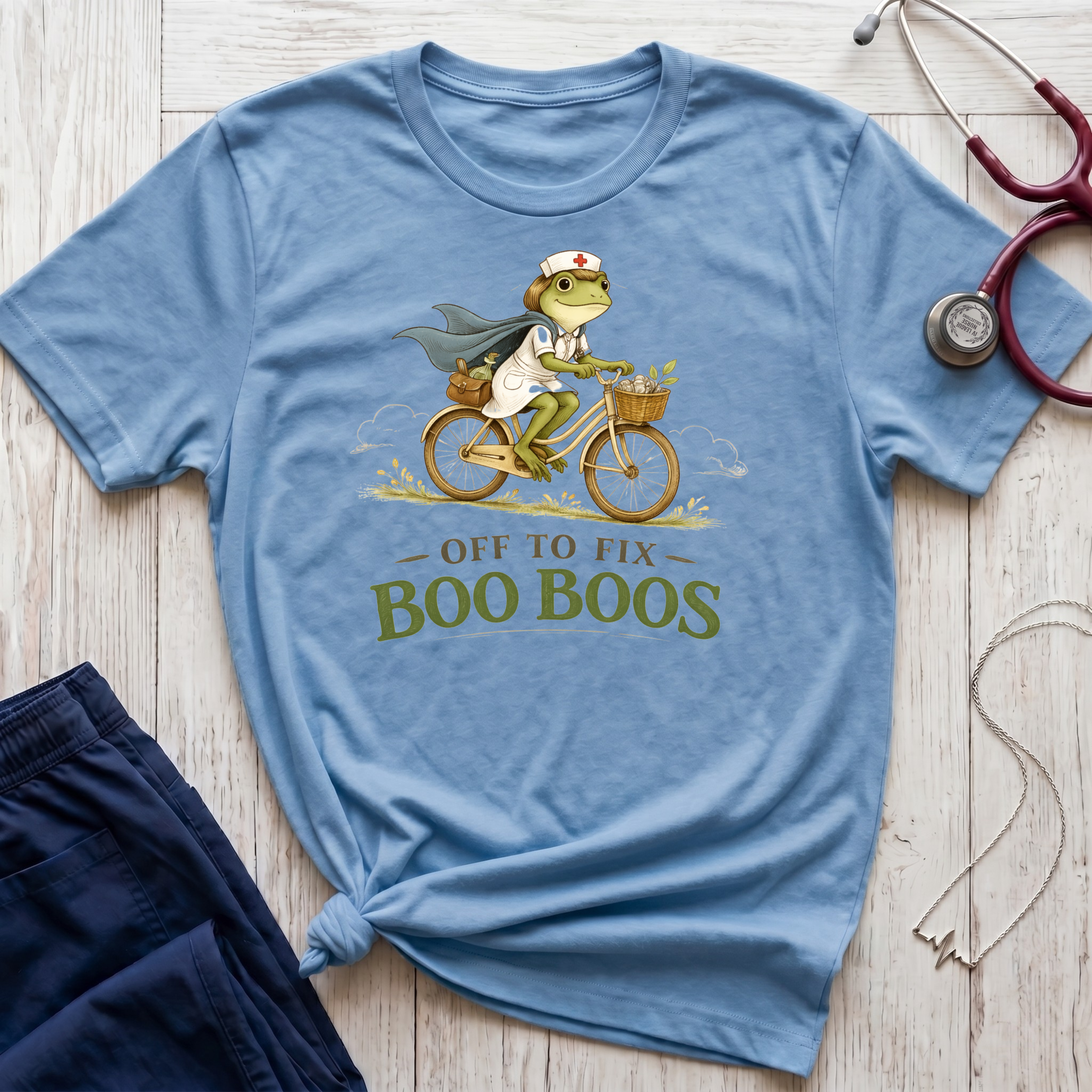 Off To Fix Boo Boos Nurse T-Shirt