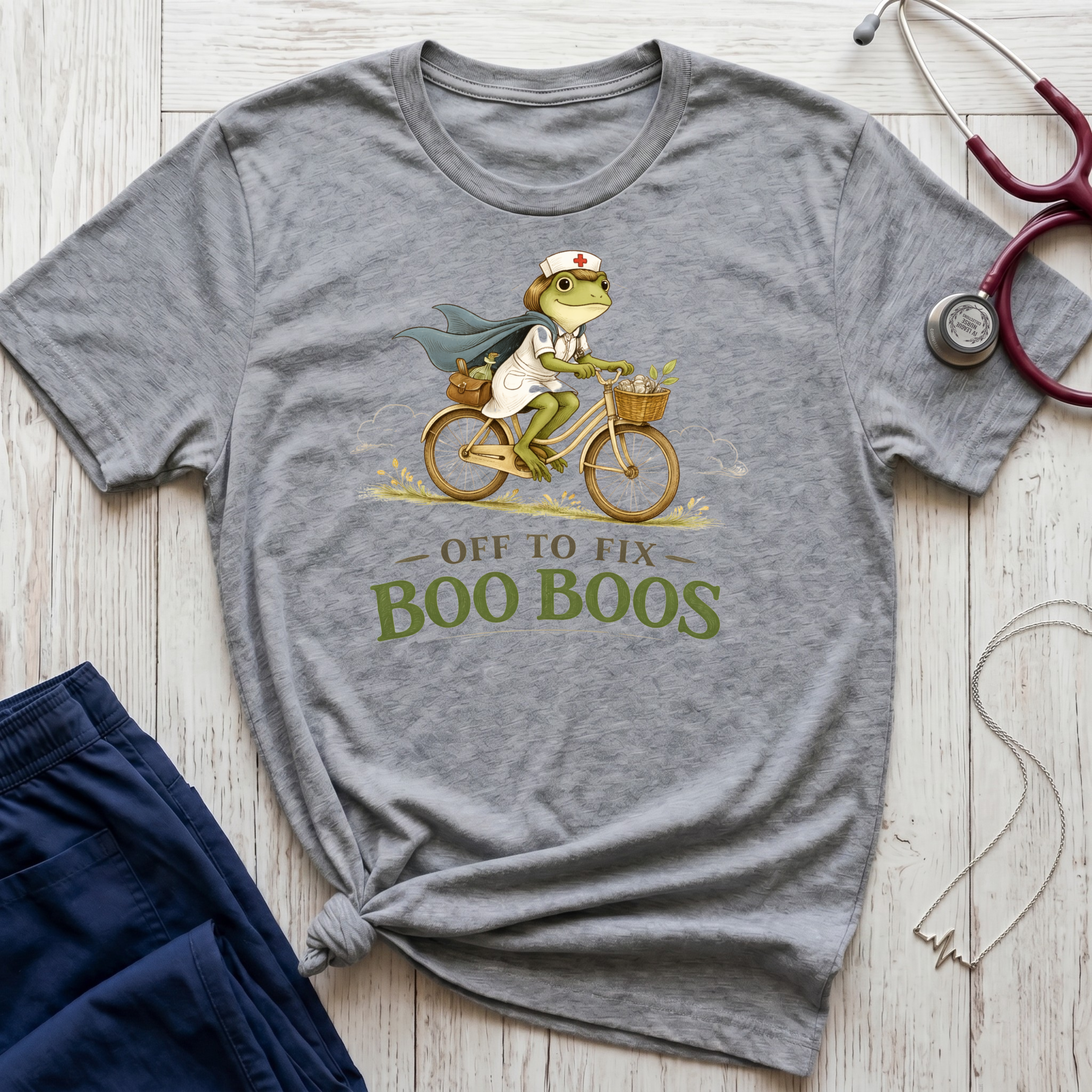 Off To Fix Boo Boos Nurse T-Shirt