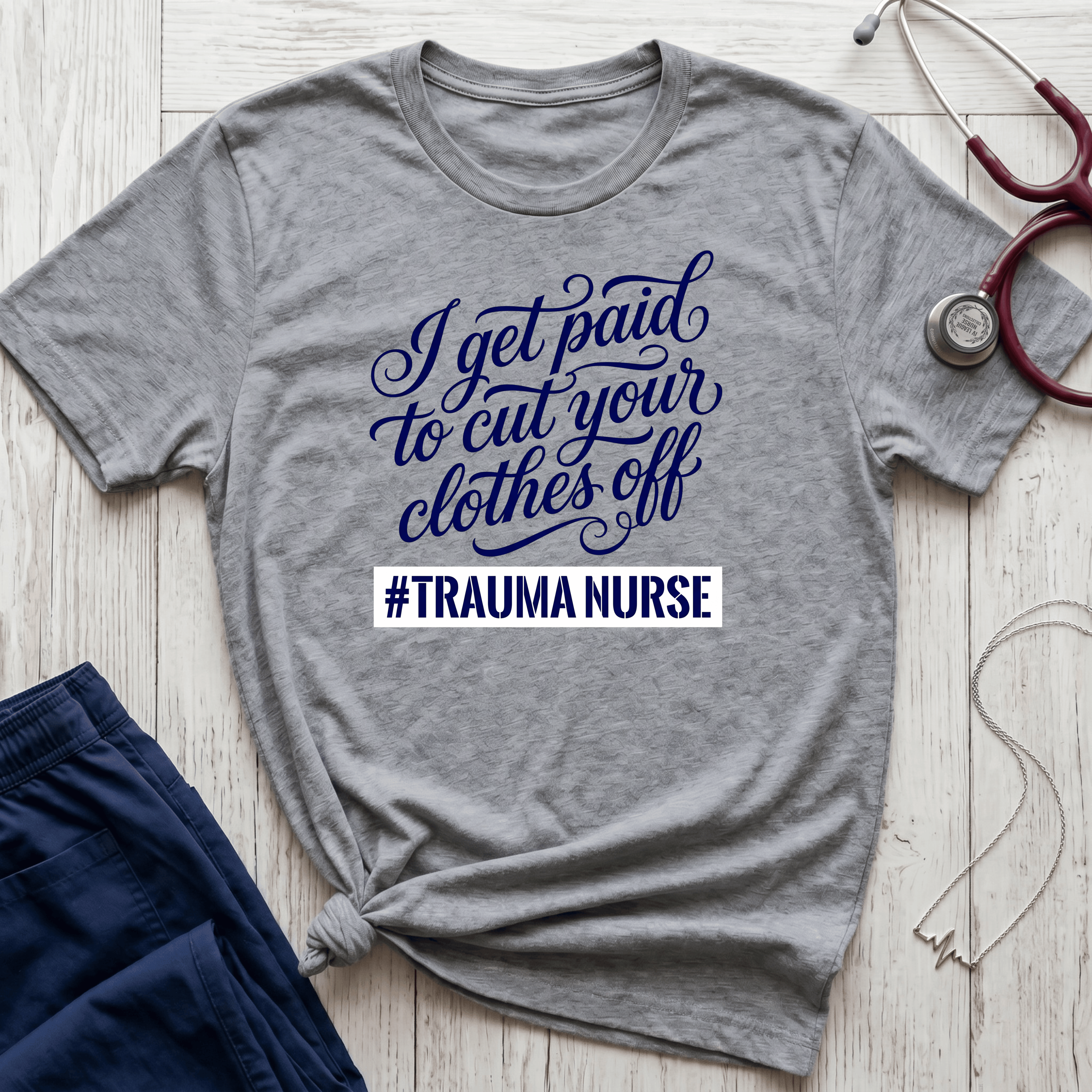 Cut Your Clothes Off T-Shirt