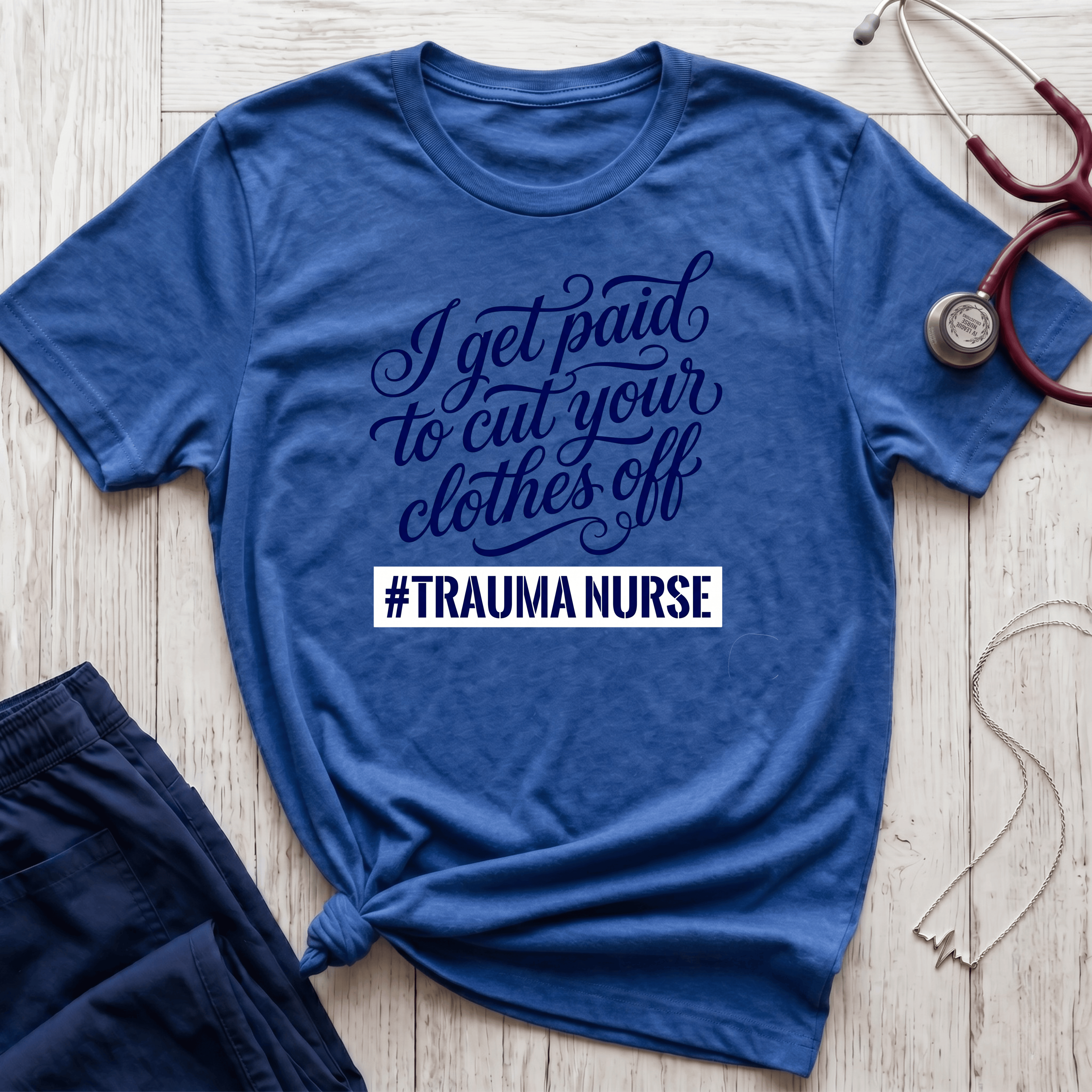 Cut Your Clothes Off T-Shirt