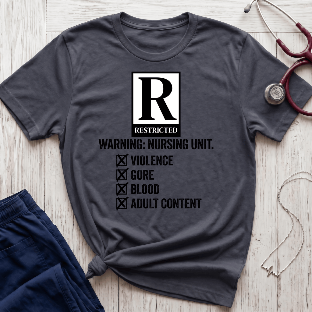 Nursing Unit Warning T-Shirt