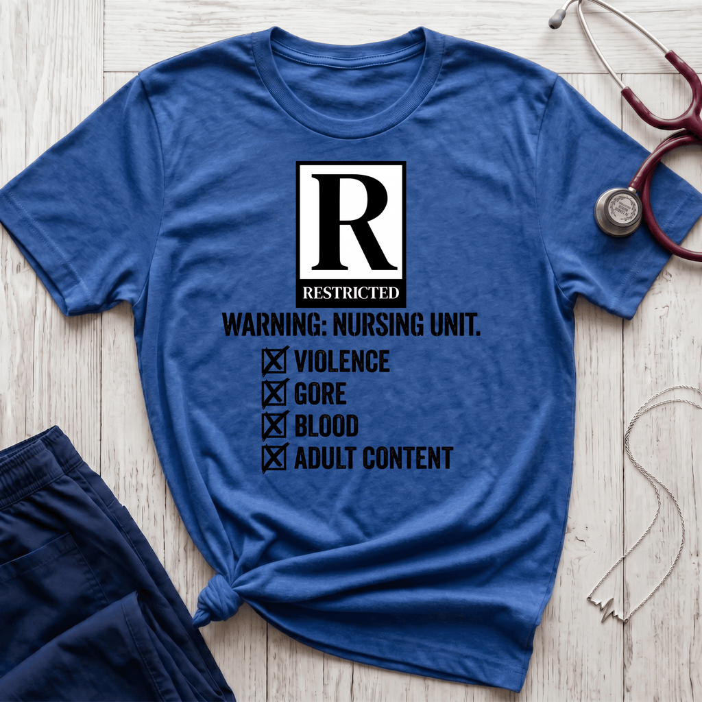 Nursing Unit Warning T-Shirt
