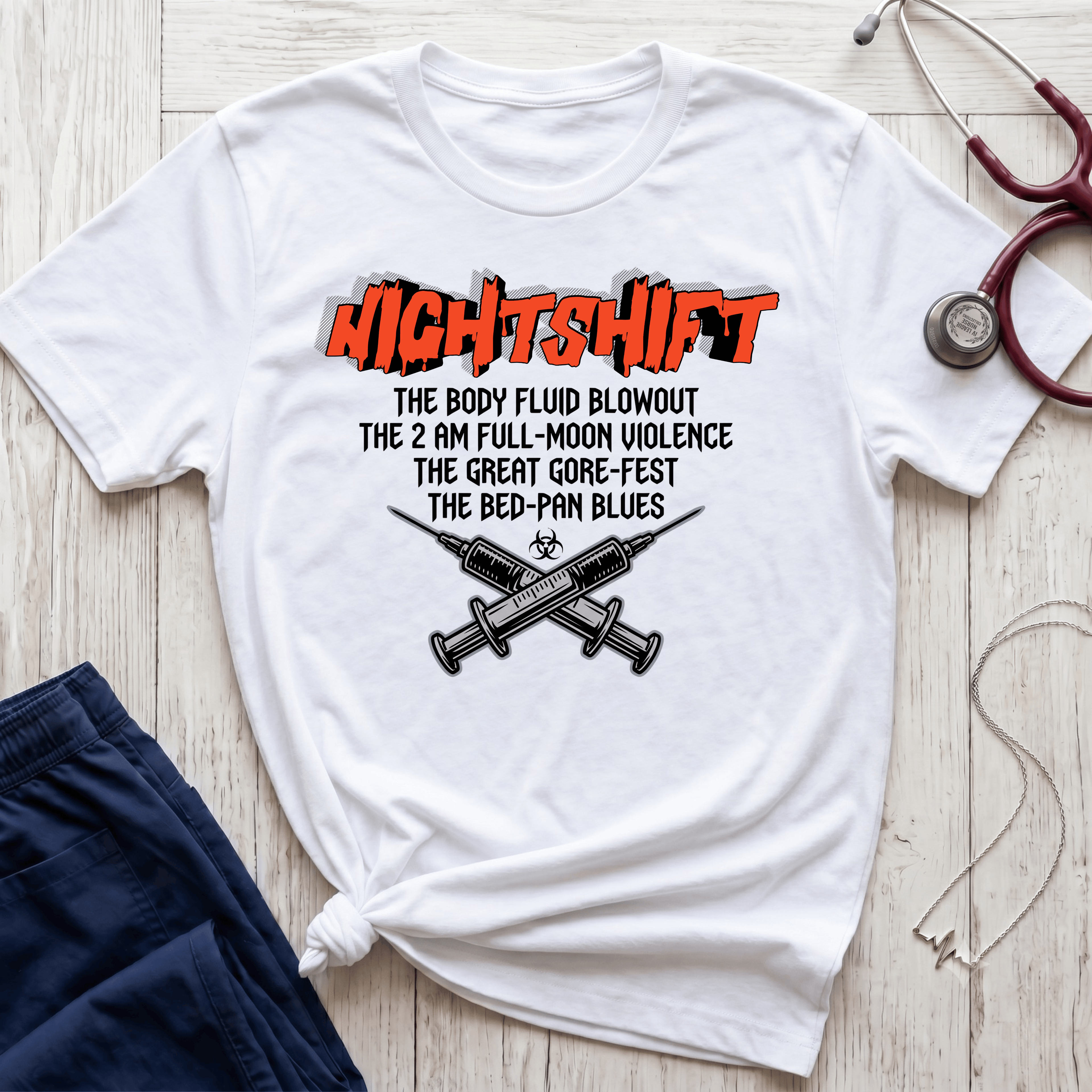 Nightshift Warning T-Shirt