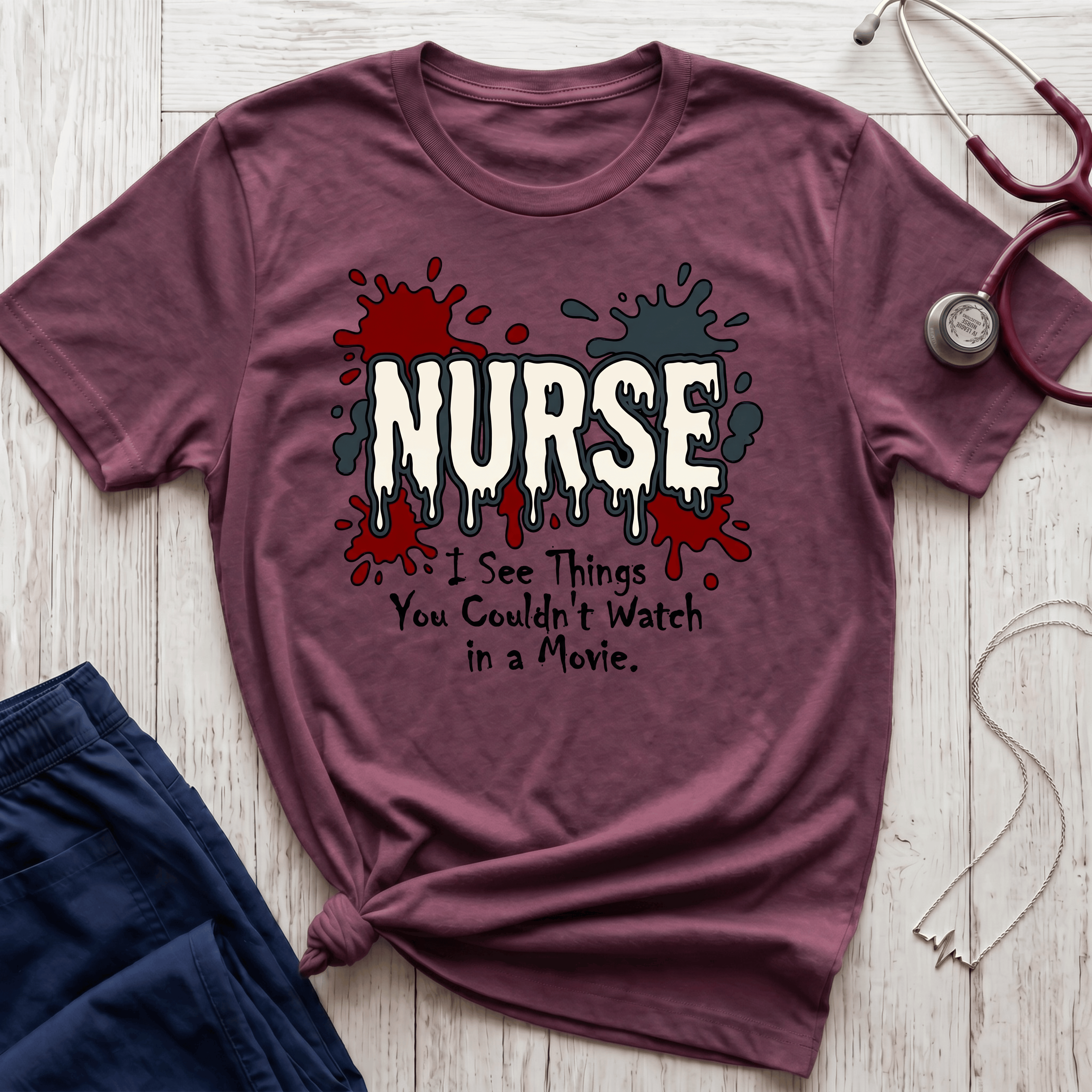 Nurse Splatter T-Shirt
