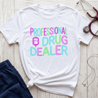 Professional Drug Dealer Neon T-Shirt