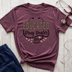 Educated Drug Dealer Animal Print T-Shirt