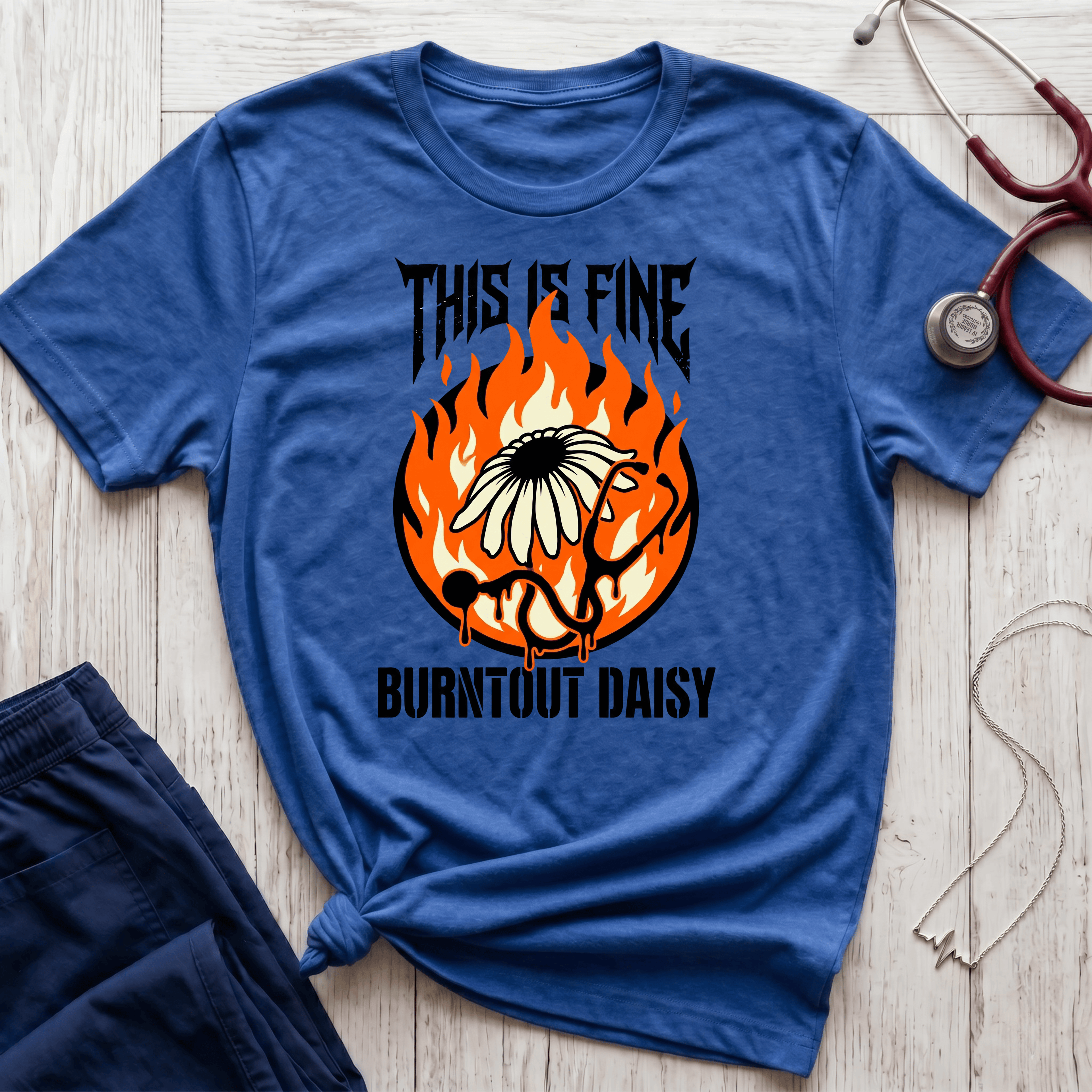 Burntout Daisy T-Shirt