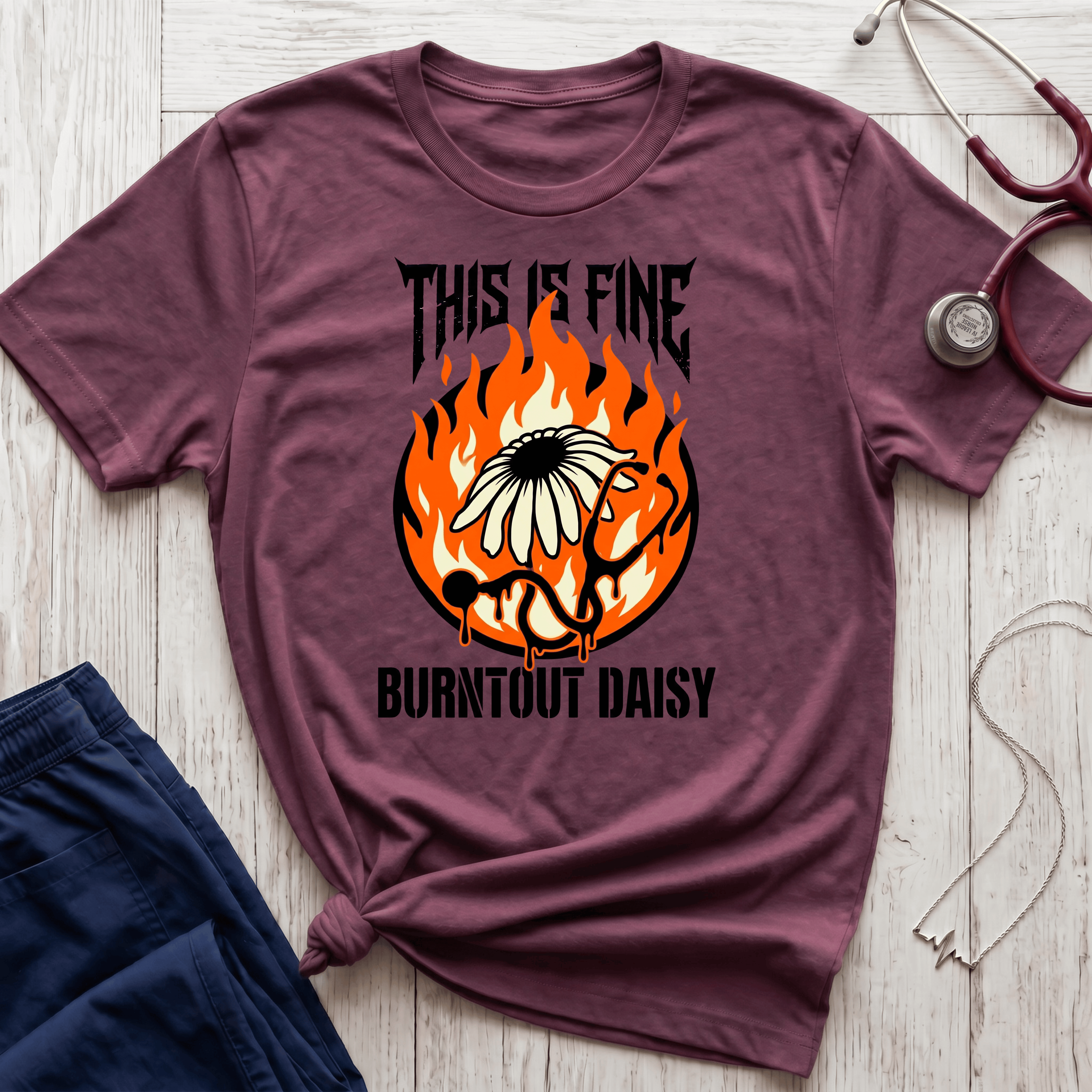 Burntout Daisy T-Shirt